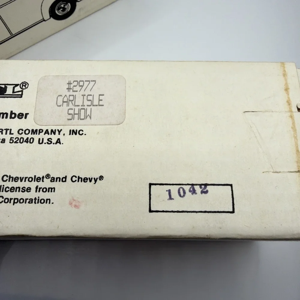 ERTL 1950‎ Chevy Panel Truck Bank, Carlisle Spring Show 92 - #2977 ,1/25 NIB